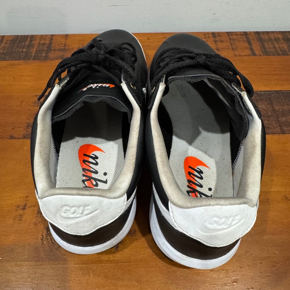 Nike Women's Cortez G Golf Shoes Black White Spikeless Golf Sz 9 CL1670-001 - Picture 8 of 10